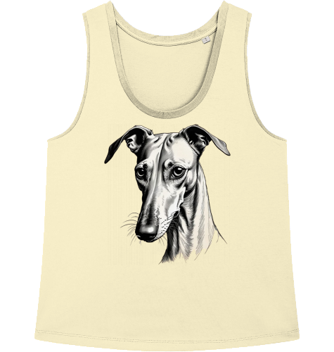 Damen Tank Top mit Galgo Motiv