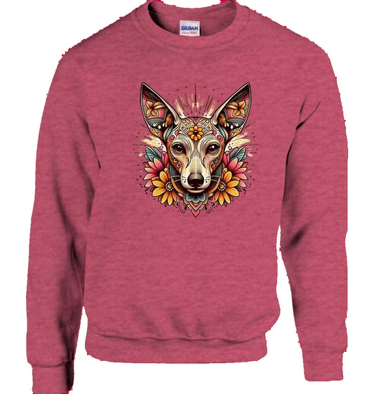 Podenco Sweat Shirt mit Abstract Motiv
