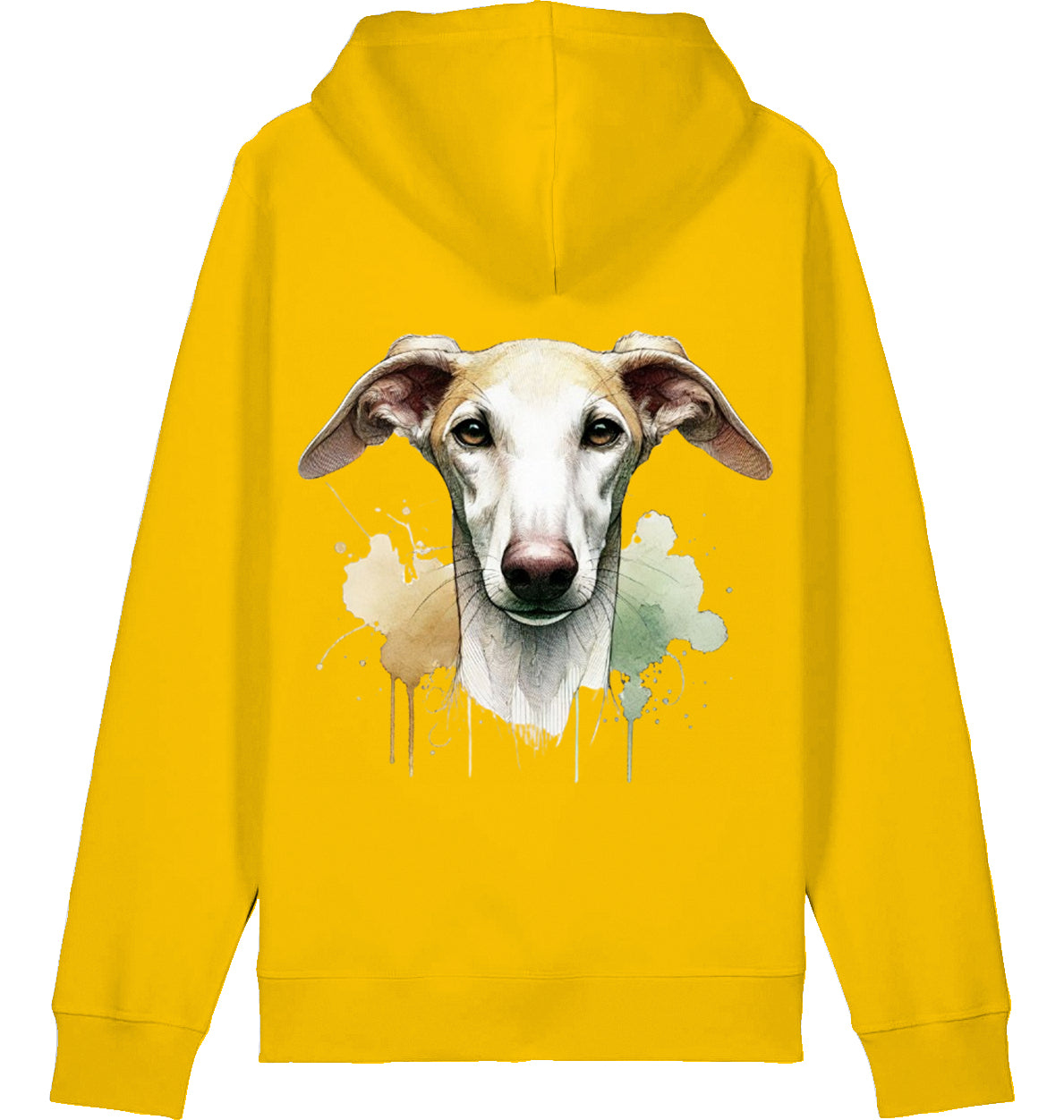 Stanley Stella Unisex Hoodie Galgo Motiv 2 Seiten Druck