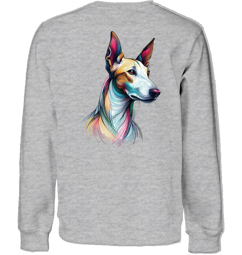 Unisex Sweatshirt mit Text und Podi Motiv