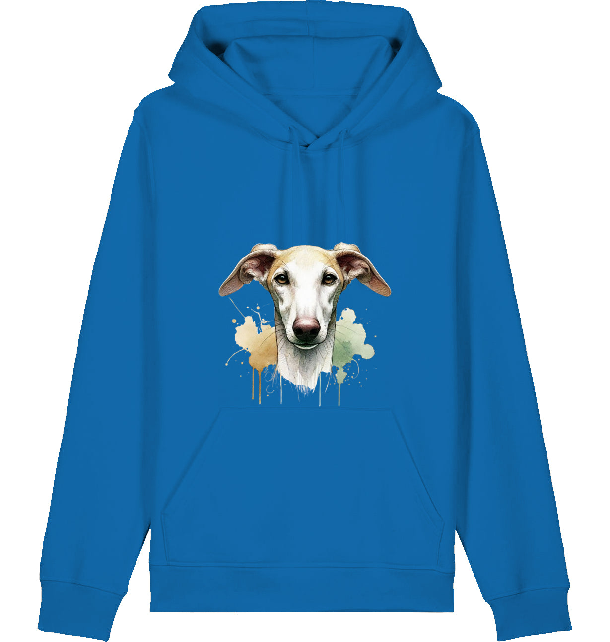 Stanley Stella Unisex Hoodie Galgo Motiv 2 Seiten Druck