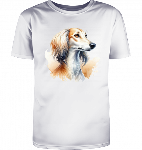 Unisex T-Shirt Saluki Love Grössen L-XXL 33 Farben