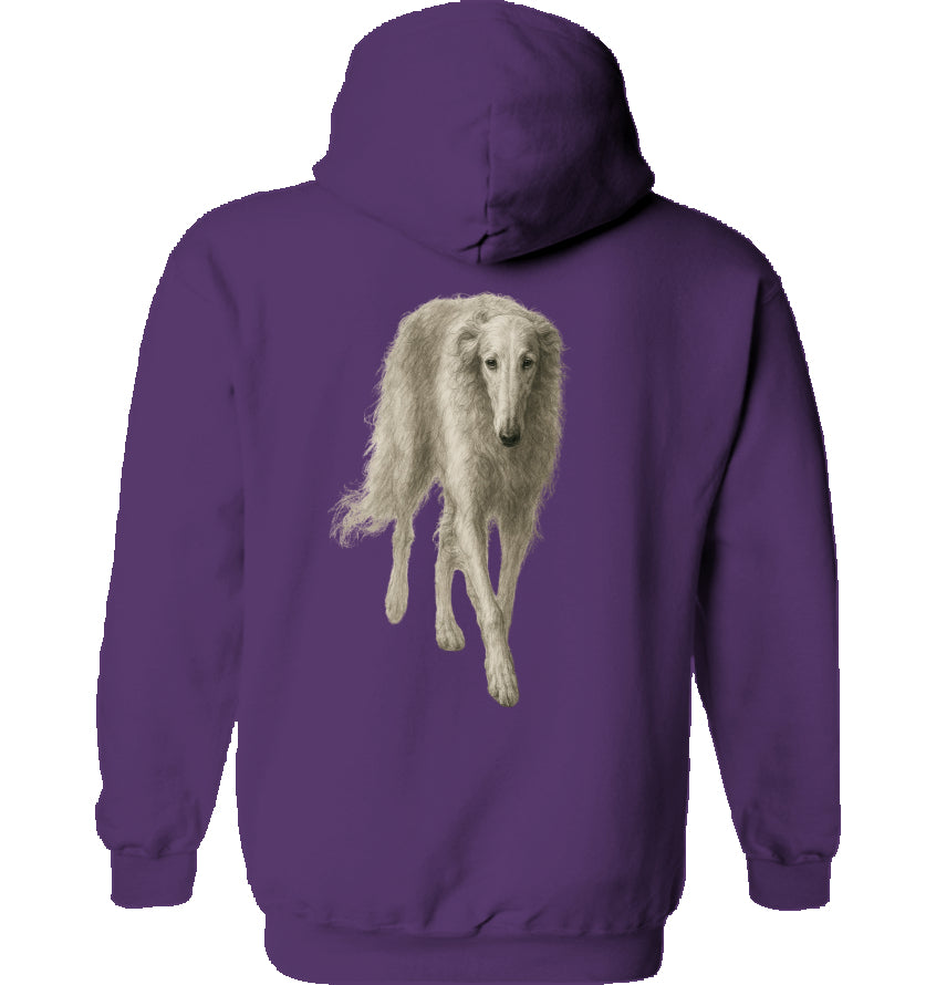 Hoodie mit Barsoi Gildan