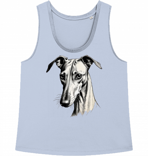 Damen Tank Top mit Galgo Motiv