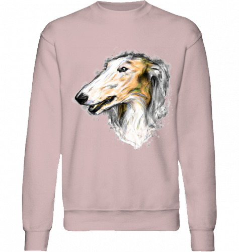 Sweatshirt Fruit of the Loom Barsoi Motiv XXL-5XL