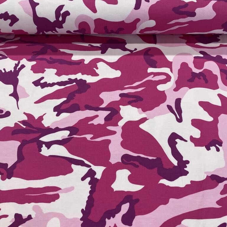 Martingale Camouflage Fuchsia 3 , 4, 5cm