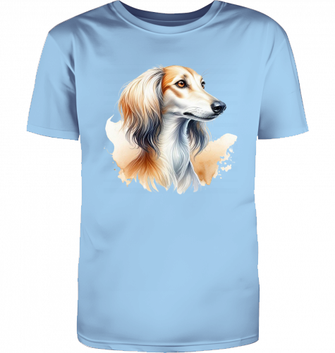 Unisex T-Shirt Saluki Love Grössen L-XXL 33 Farben