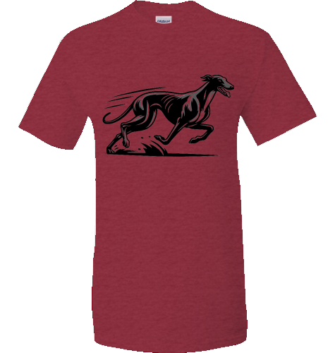 T-Shirt Greyhound Unisex 55 Farben