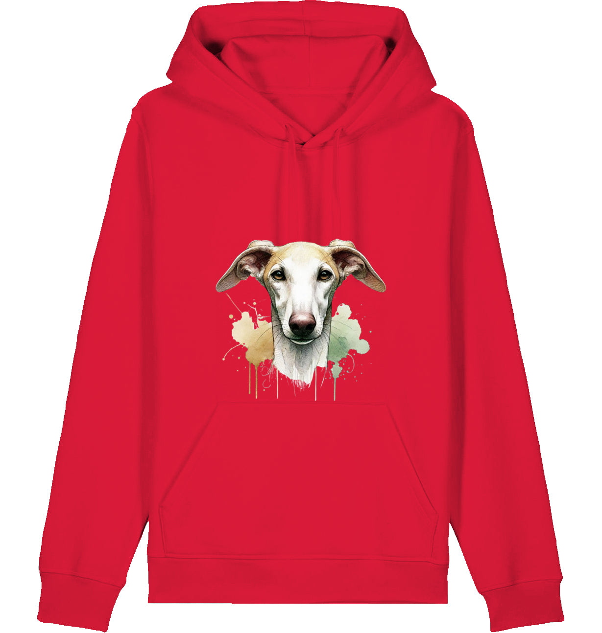 Stanley Stella Unisex Hoodie Galgo Motiv 2 Seiten Druck