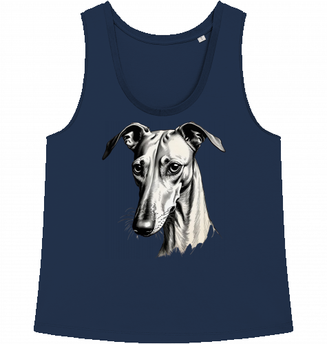 Damen Tank Top mit Galgo Motiv