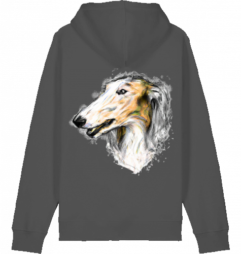 Stanley Stella Unisex Hoodie mit Barsoi Motiv