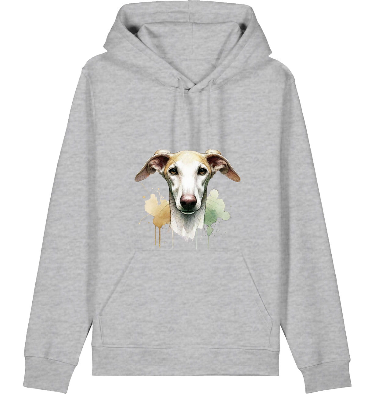 Stanley Stella Unisex Hoodie Galgo Motiv 2 Seiten Druck