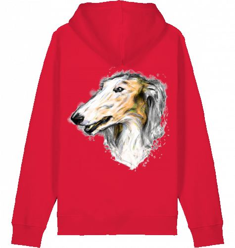 Stanley Stella Unisex Hoodie mit Barsoi Motiv