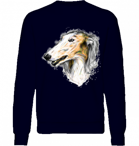 Sweatshirt Fruit of the Loom Barsoi Motiv XXL-5XL