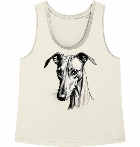 Damen Tank Top mit Galgo Motiv