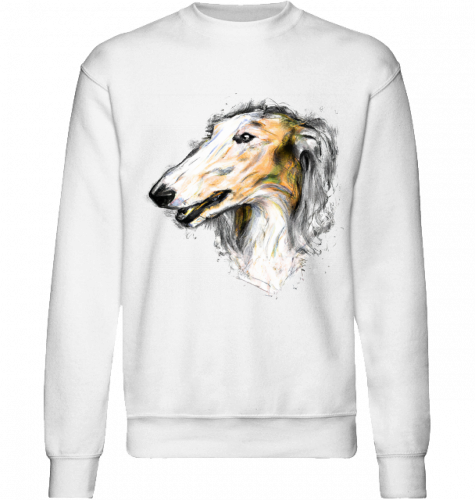 Sweatshirt Fruit of the Loom Barsoi Motiv XXL-5XL