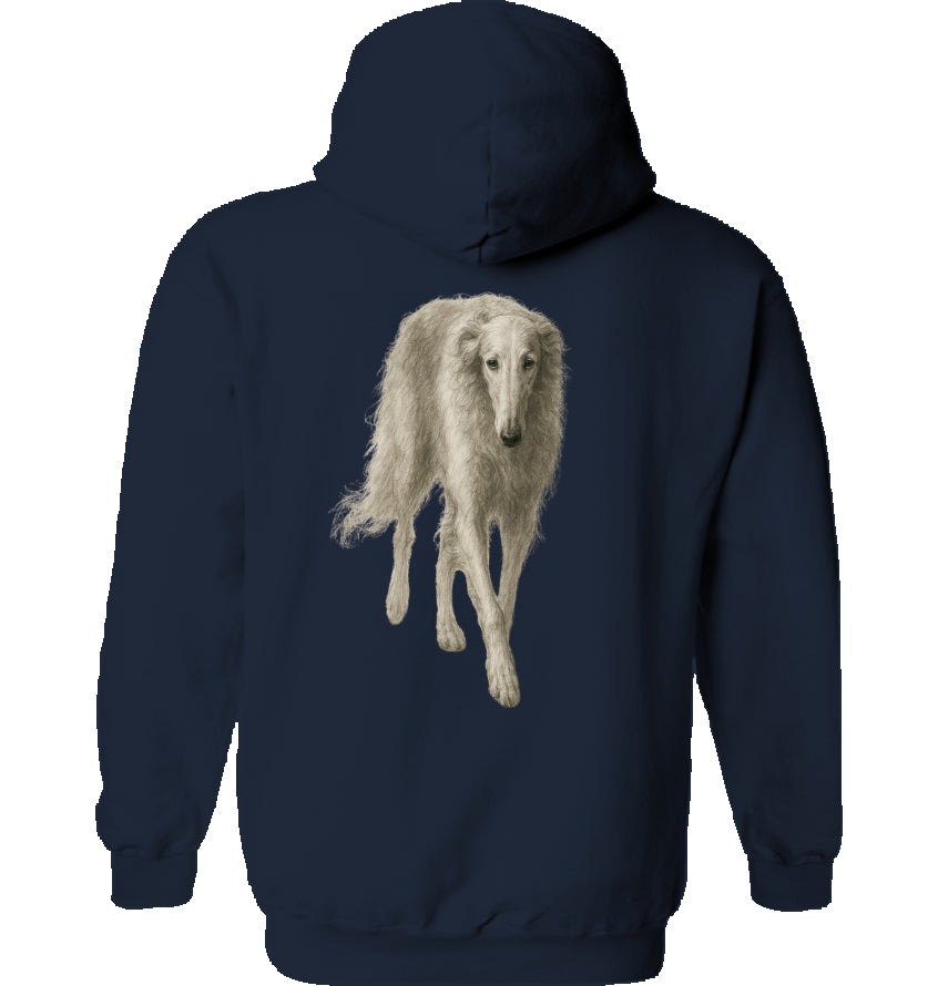 Hoodie mit Barsoi Gildan