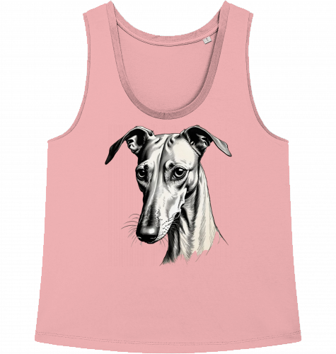 Damen Tank Top mit Galgo Motiv