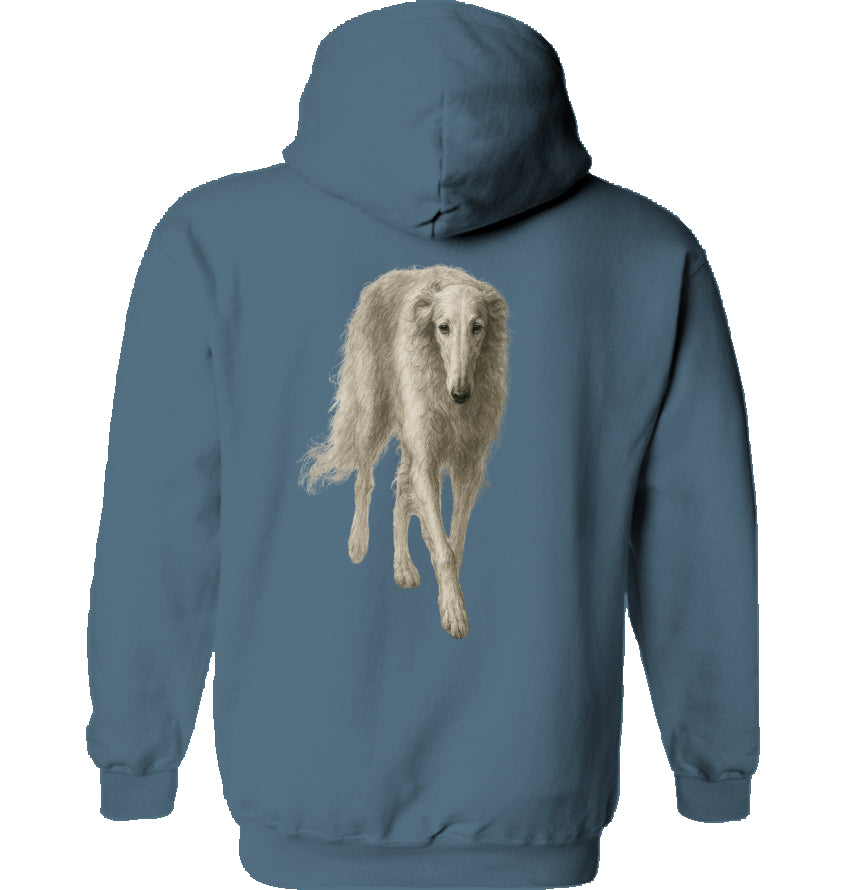 Hoodie mit Barsoi Gildan