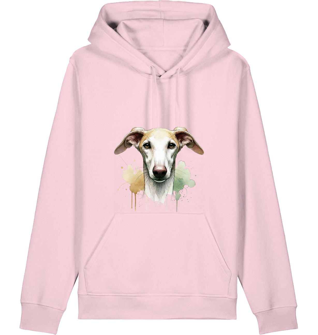 Stanley Stella Unisex Hoodie Galgo Motiv 2 Seiten Druck