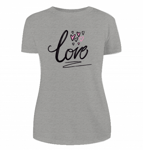 Lady Shirt Greyhound Love