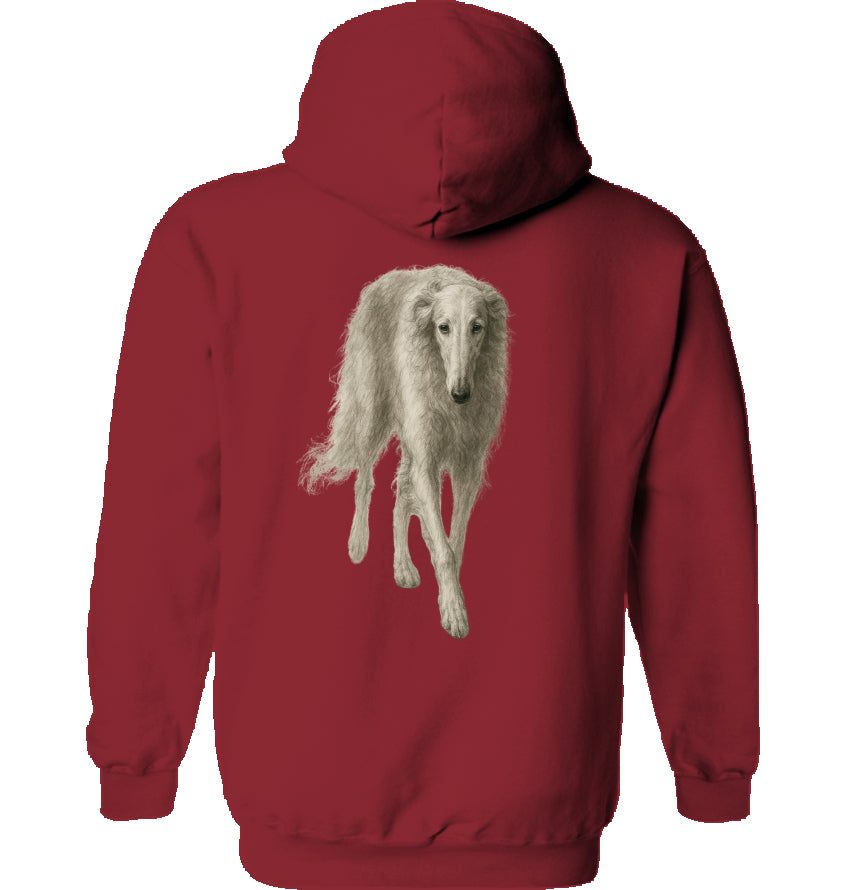 Hoodie mit Barsoi Gildan