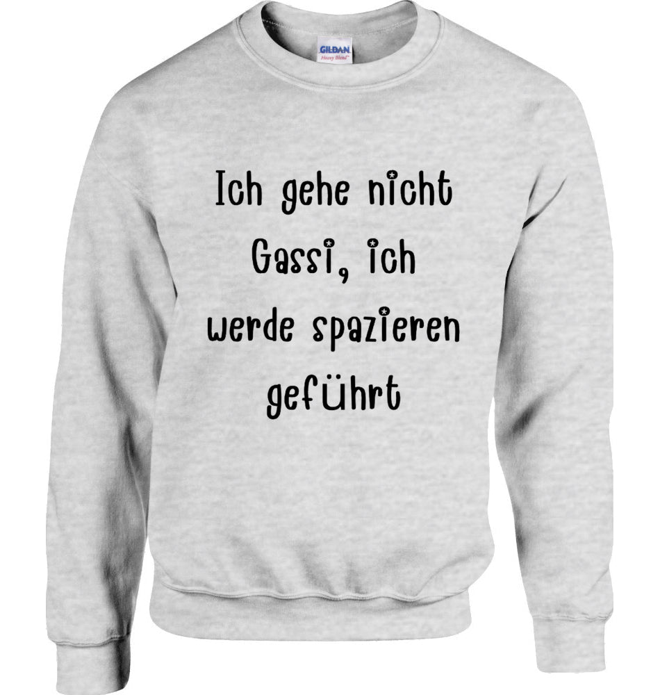 Unisex Sweatshirt mit Text und Podi Motiv