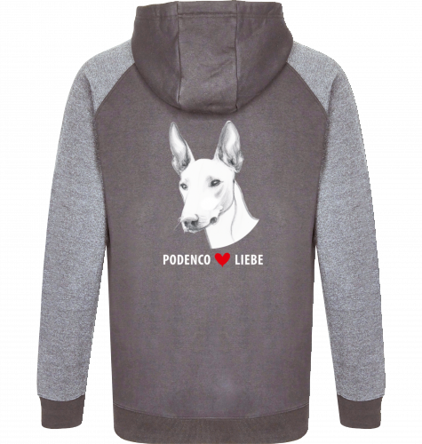Hoodie Miner's Mate Podenco Motiv Ladies