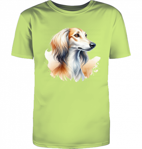 Unisex T-Shirt Saluki Love Grössen L-XXL 33 Farben