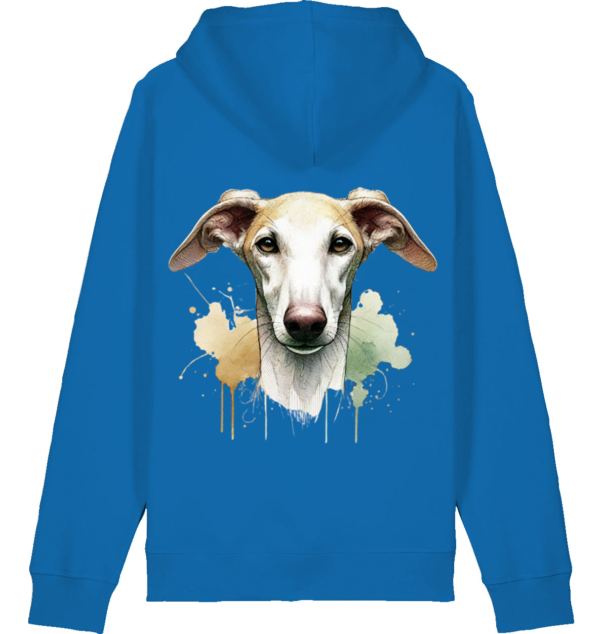 Stanley Stella Unisex Hoodie Galgo Motiv 2 Seiten Druck