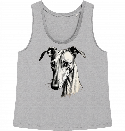 Damen Tank Top mit Galgo Motiv