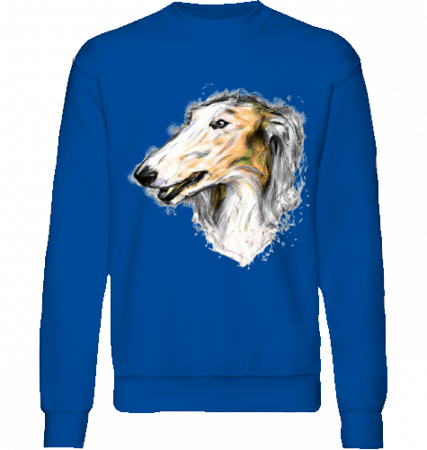 Sweatshirt Fruit of the Loom Barsoi Motiv XXL-5XL