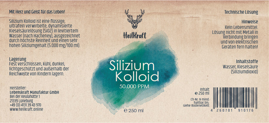 Silizium Kolloid 50.000ppm