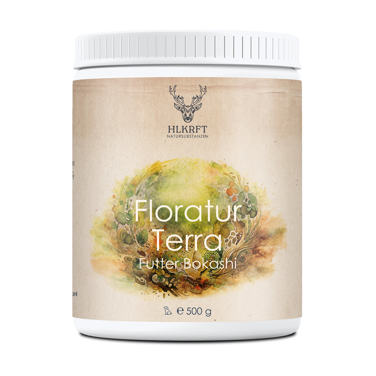 Floratur Terra - Bokashi für Hunde fermentierte Ergänzung für den Futternapf