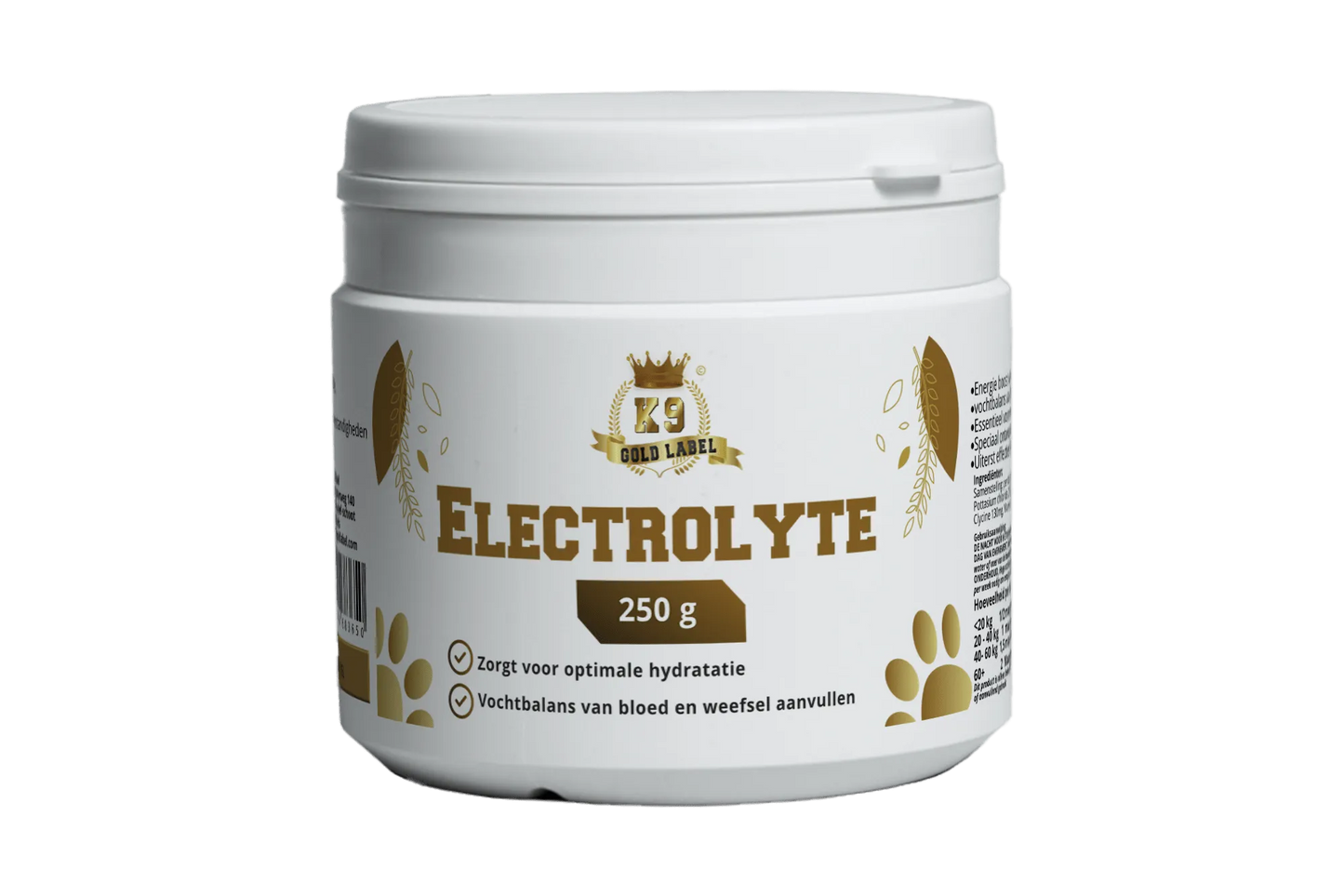 Electrolyte 250 g – Optimale Hydration & Regeneration für aktive Hunde