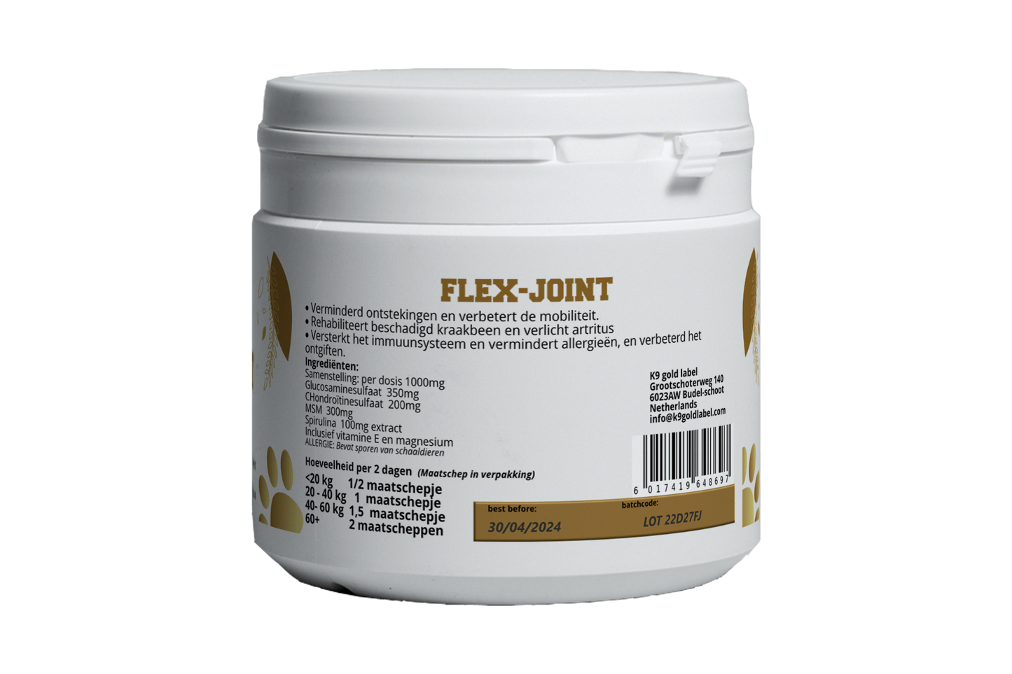 K9 Goldlabel – Flex Joints (250 g)