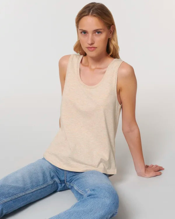 Damen Tank Top mit Whippet Motiv