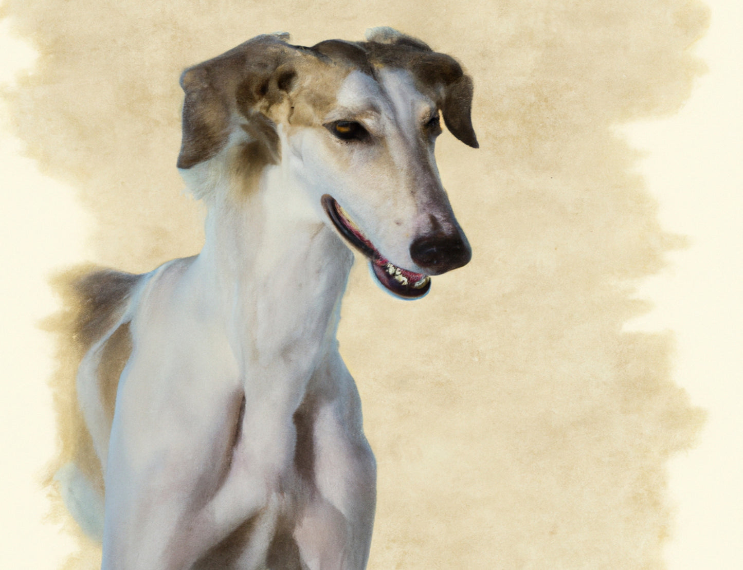 Tischset Platzdecke - Saluki TSAP016