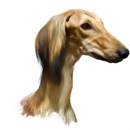 Sporthandtuch mit Saluki Motiv 036
