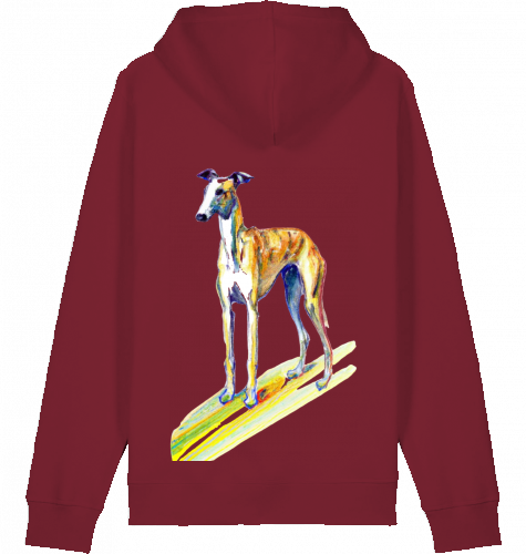 Basic Unisex Hoodie mit Galgo Motiv Grösse XL-5XL