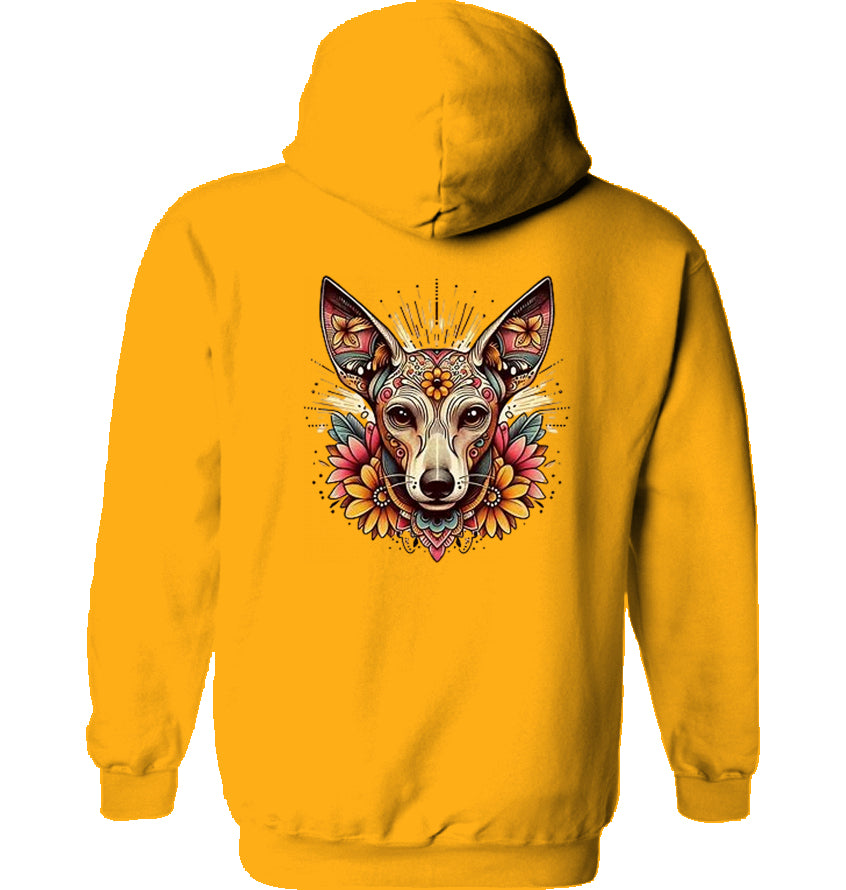 Podenco Motiv Hoodie Abstract Design