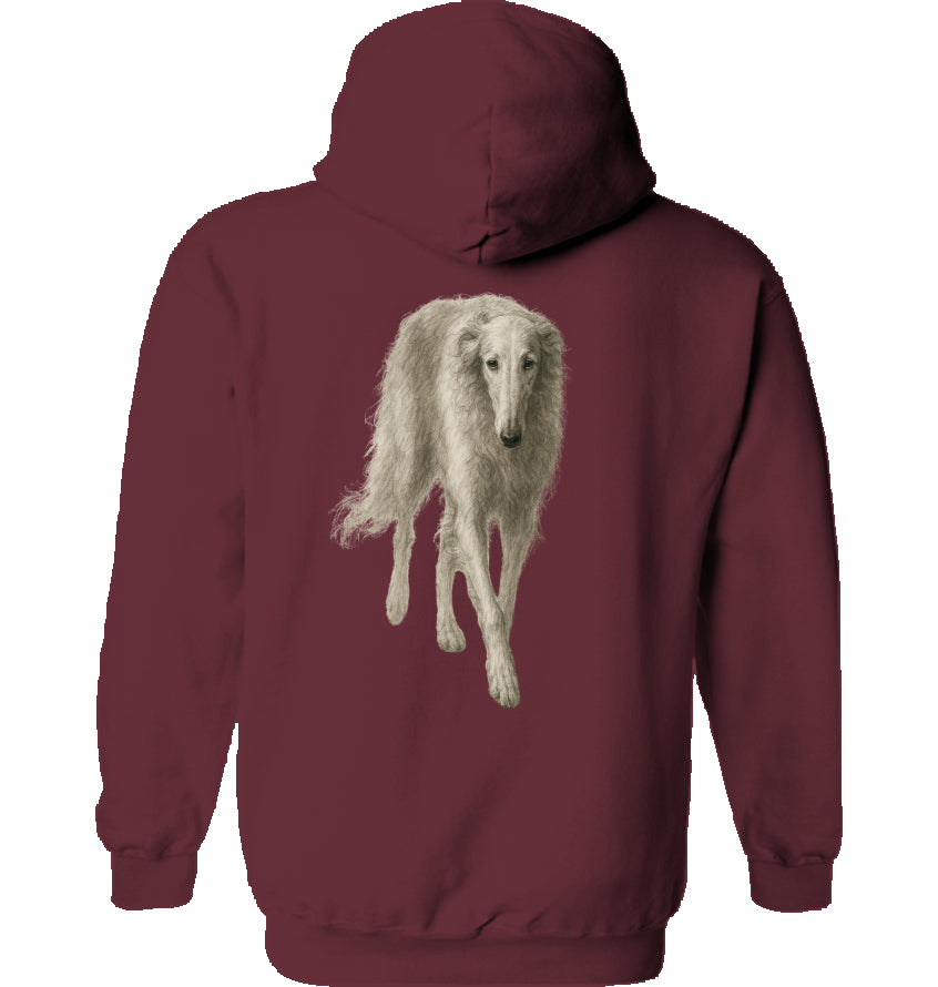 Hoodie mit Barsoi Gildan