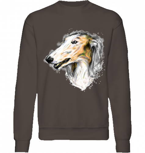 Sweatshirt Fruit of the Loom Barsoi Motiv XXL-5XL
