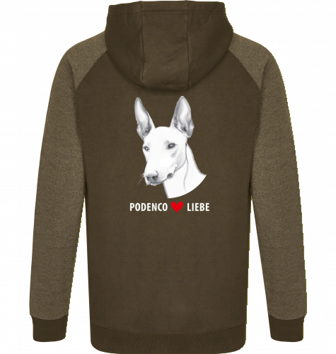 Hoodie Miner's Mate Podenco Motiv Ladies