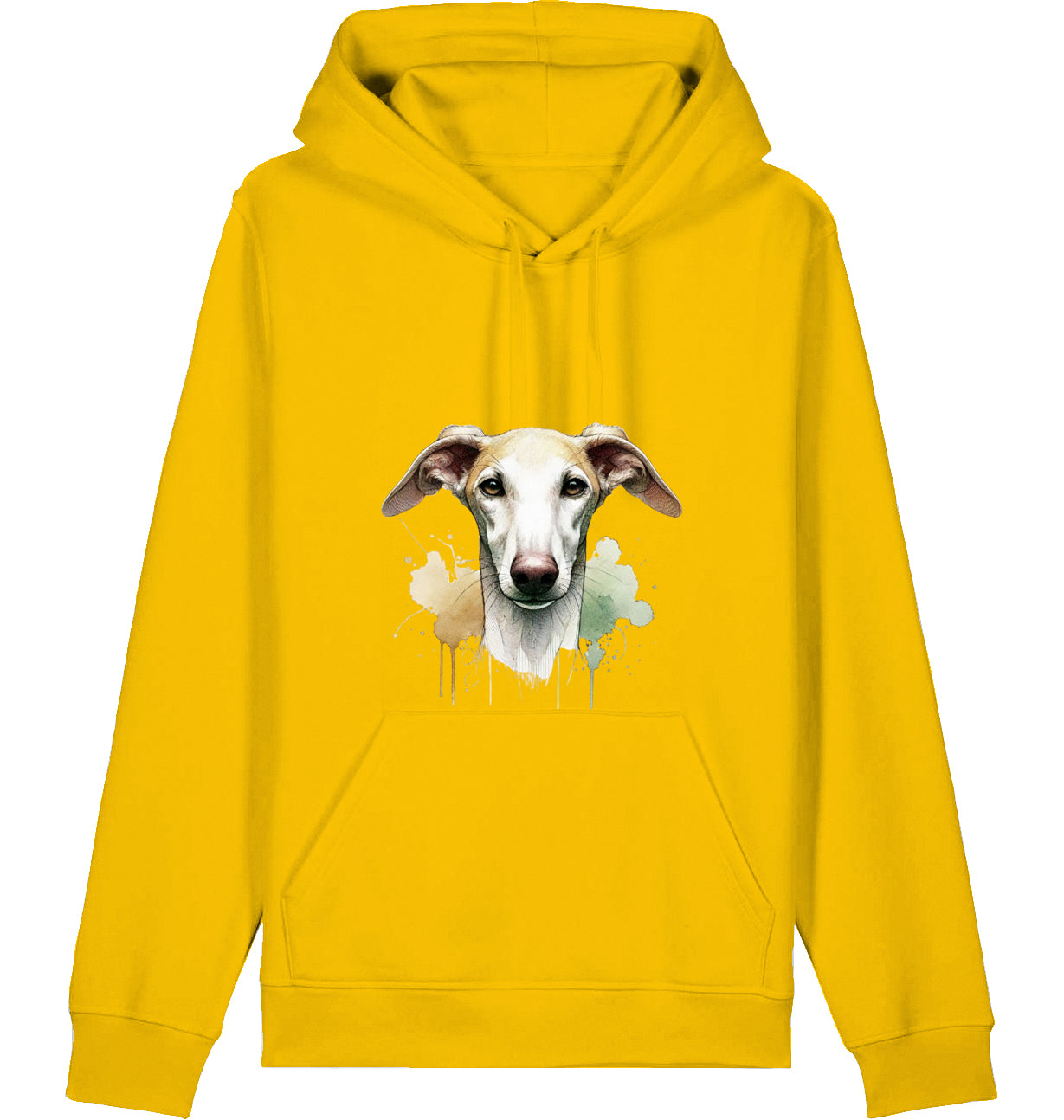 Stanley Stella Unisex Hoodie Galgo Motiv 2 Seiten Druck