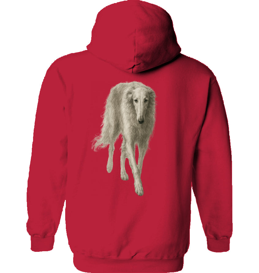 Hoodie mit Barsoi Gildan