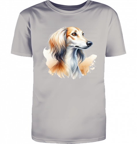 Unisex T-Shirt Saluki Love Grössen L-XXL 33 Farben