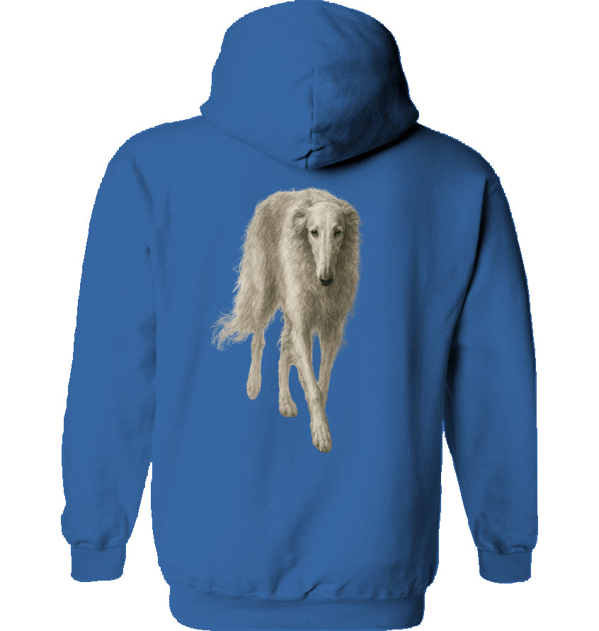 Hoodie mit Barsoi Gildan