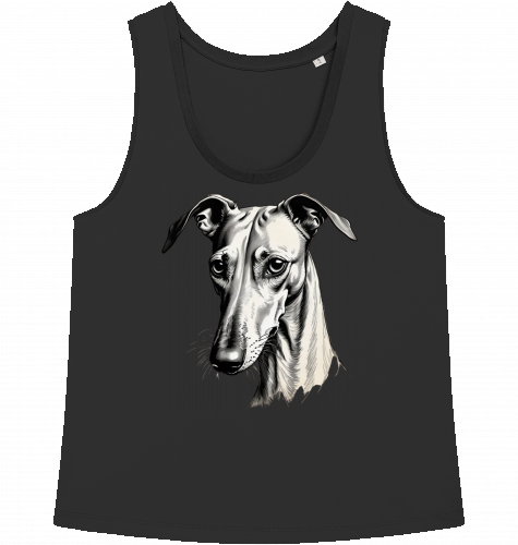 Damen Tank Top mit Galgo Motiv