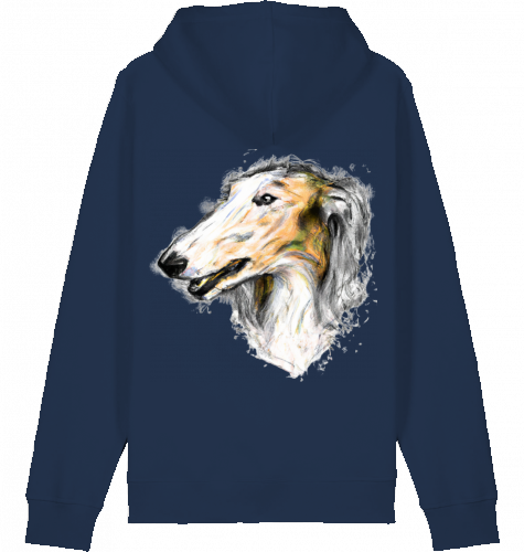 Stanley Stella Unisex Hoodie mit Barsoi Motiv